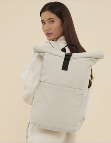 BAG-BG186-Premium Recycled Roll Top Backpack